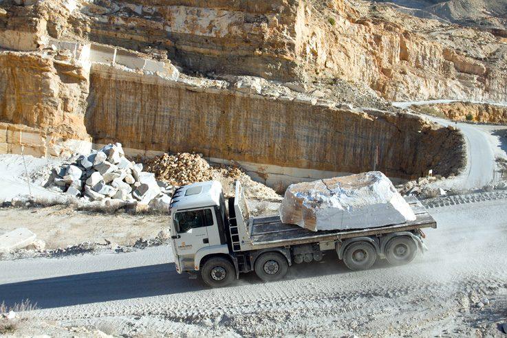 Selected at the quarry